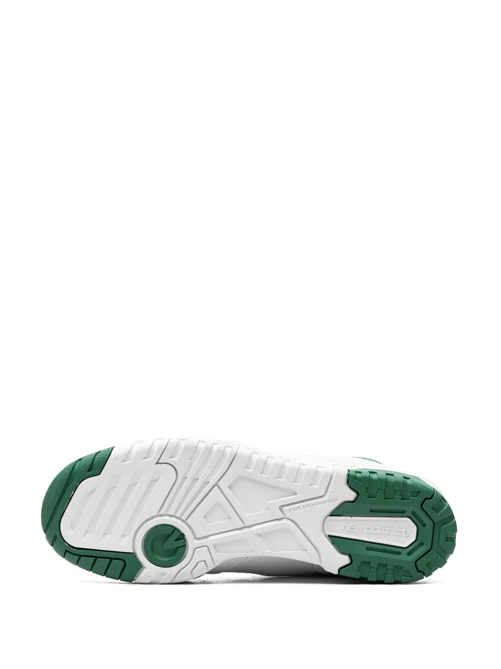 Кроссовки 550R White Green Cream NEW BALANCE, белый — фото 4