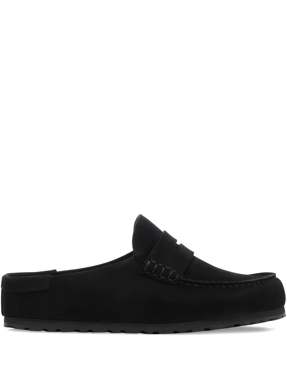 

Замшевые мюли Naples Wrapped с ремешком-пенни BIRKENSTOCK, черный