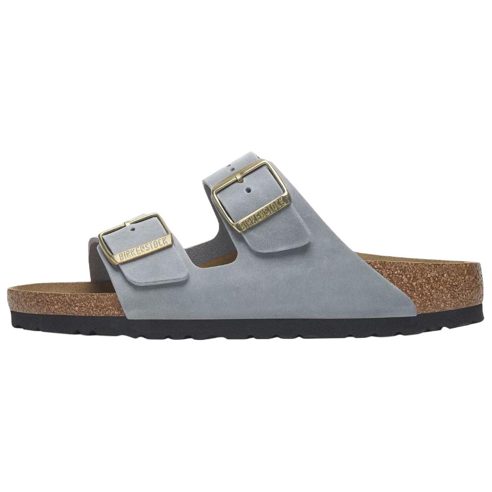 Тапочки-слайды Arizona EVA, износостойкие, серые, свободного кроя Birkenstock, Gray