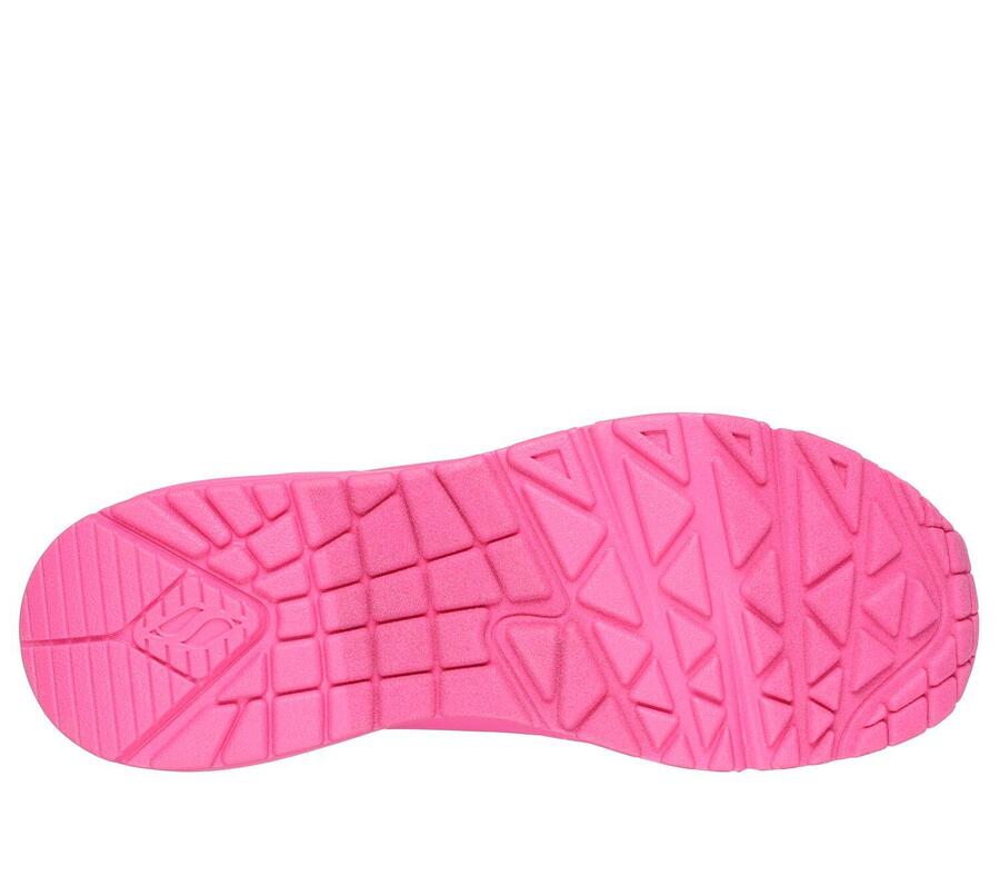 SKECHERS Женские кроссовки UNO STAND ON AIR розовые — фото 3