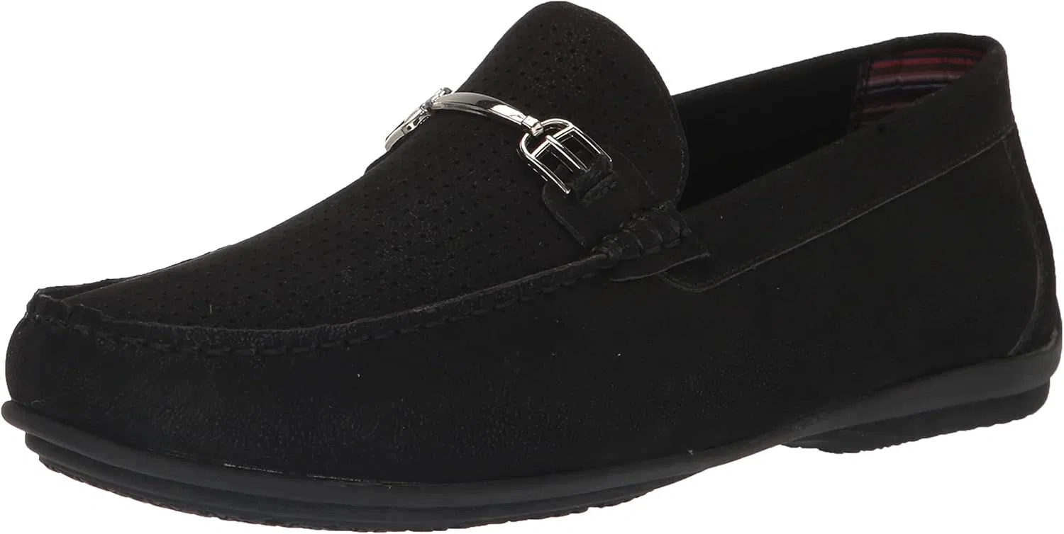 Туфли Stacy Adams Herren Corley Driving Moc Fahrer-Slipper, Black