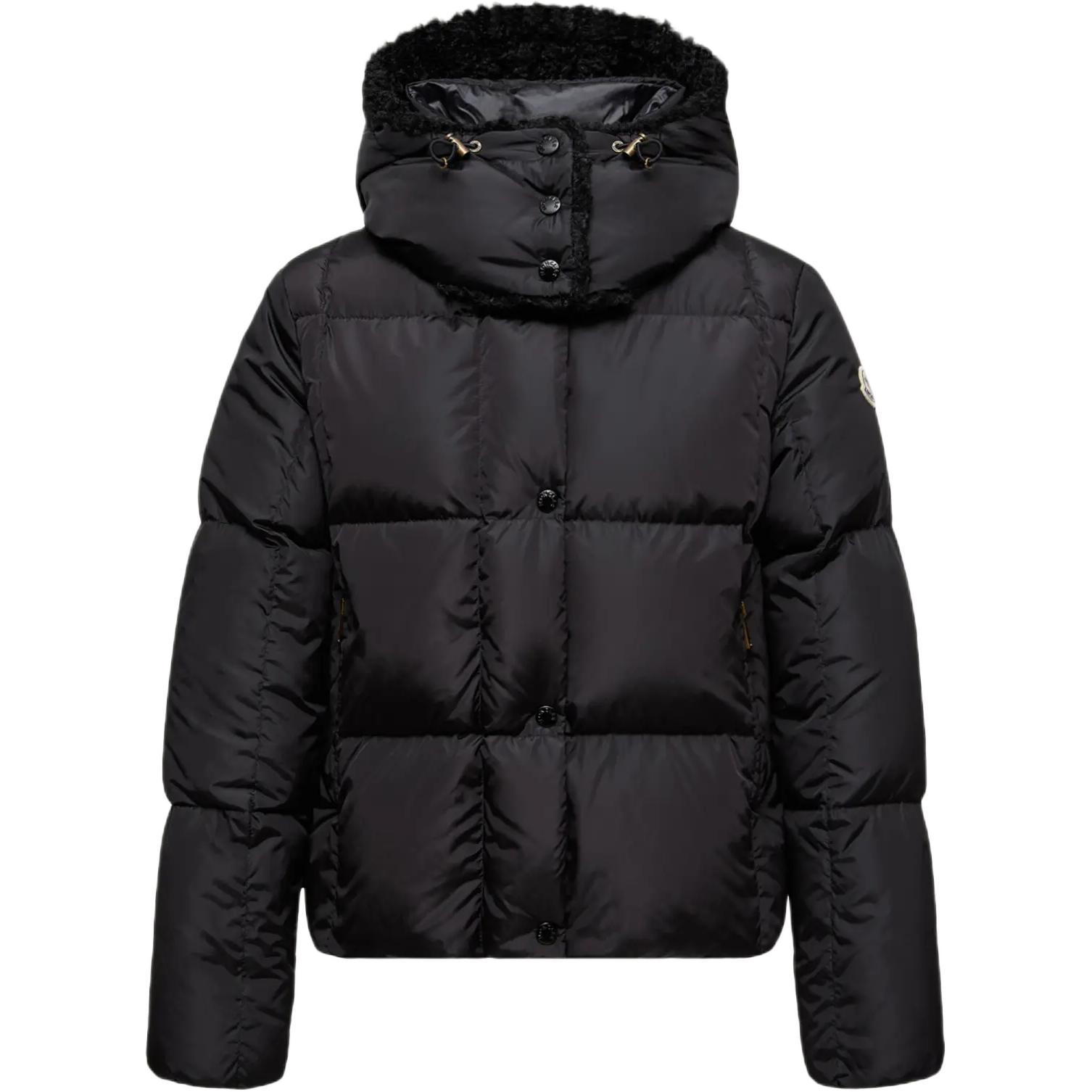 

Moncler Стеганая куртка с капюшоном, Black