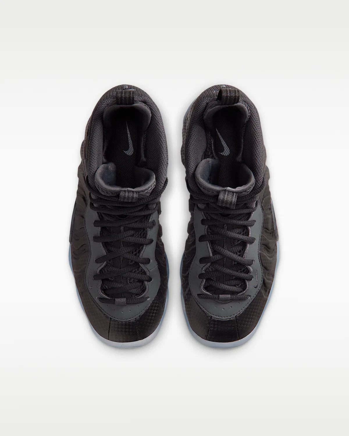 Кроссовки Nike Little Posite One для детей, Black/Black/Dark Smoke Grey/Black — фото 4