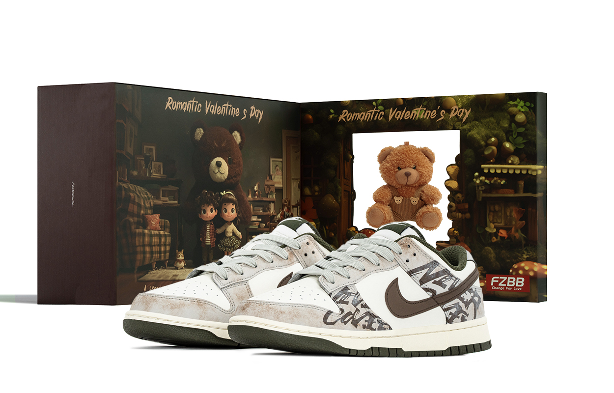 

Nike Кроссовки для скейтбординга Dunk, износостойкие, серо-белые, мужские