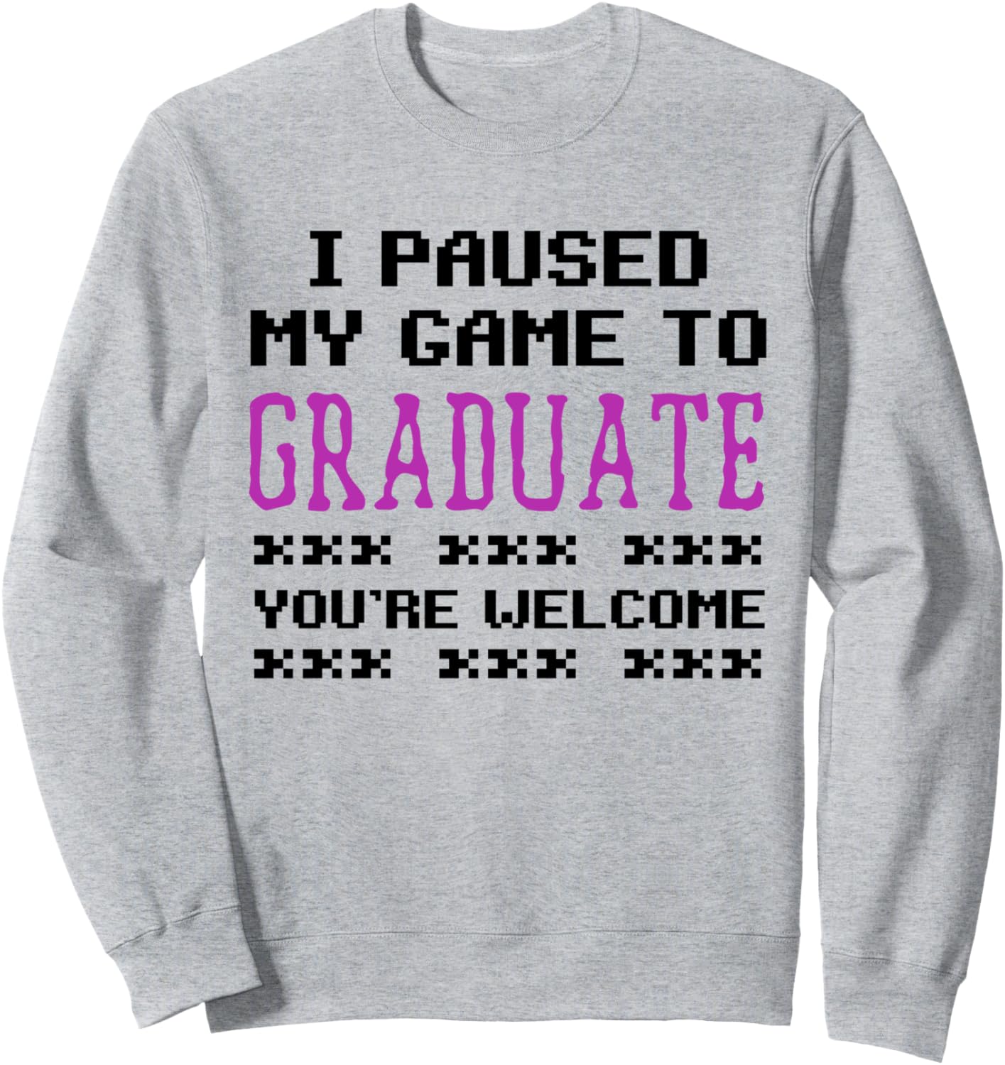 

Забавная толстовка с коротким рукавом для выпускника-геймера 2024 года Graduation Gifts Short Sleeve, серый