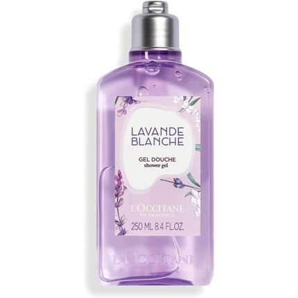 

L'OCCITANE Гель для душа с белой лавандой, 250 мл, увлажняющий крем для тела с эфирным маслом лаванды для всех типов кожи, Серый, L'OCCITANE Гель для душа с белой лавандой, 250 мл, увлажняющий крем для тела с эфирным маслом лаванды для всех типов кожи