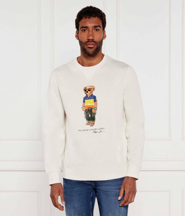 

Свитер Relaxed fit Polo Ralph Lauren, белый