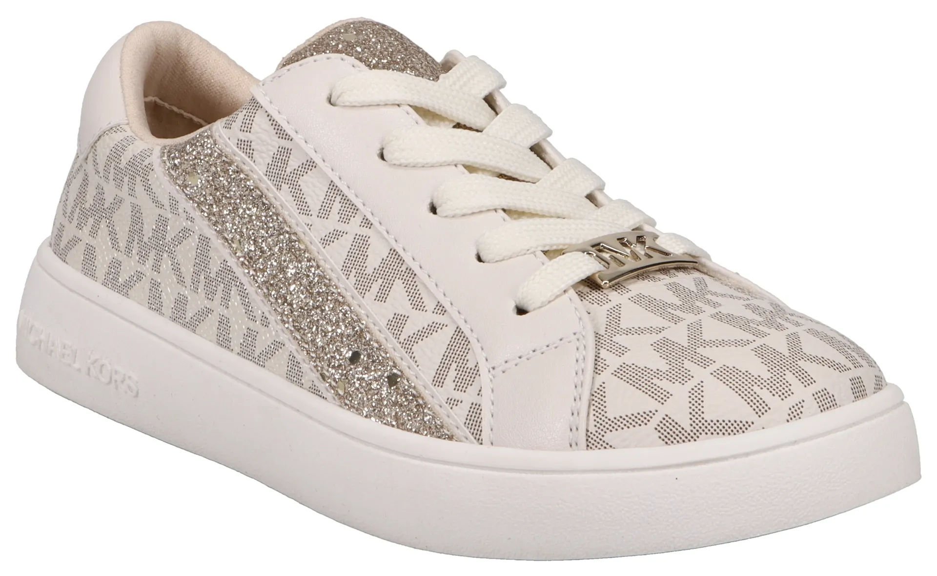 

Кроссовки MICHAEL KORS KIDS "JEM SLADE", с принтом Michael Kors, повседневная обувь, полуботинки, туфли на шнуровке, бежевый