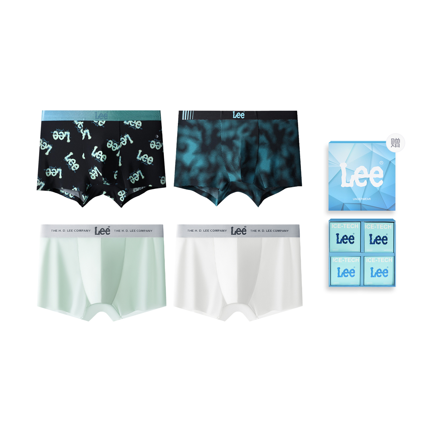 

Lee Sunset 1.0 подарочный набор мужского белья 4 шт