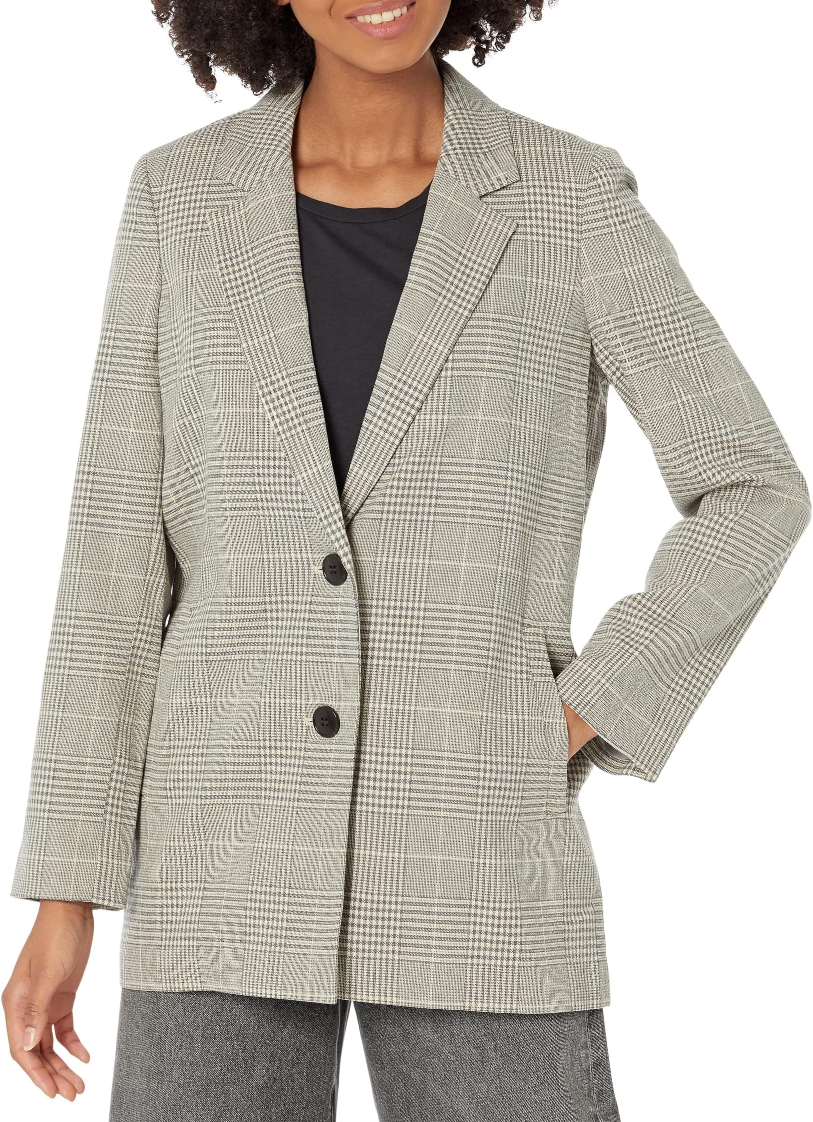 

Блейзер Madewell Dorset Blazer w/ Welt Pockets - Comatex, цвет Nicholas Glen Plaid