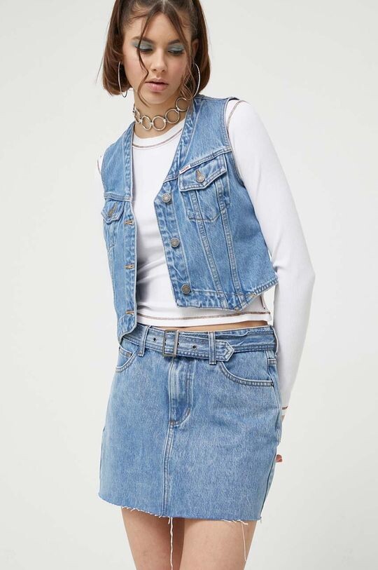 

Джинсовая юбка Guess Originals, синий