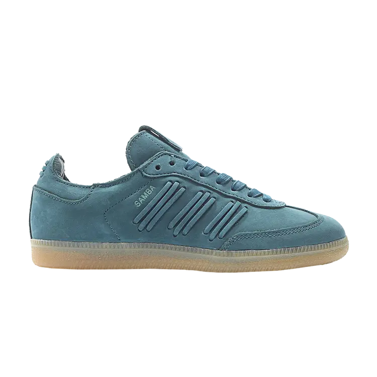 Кроссовки Adidas Wmns Samba 'Deep Hue Pack - Core Green', зеленый