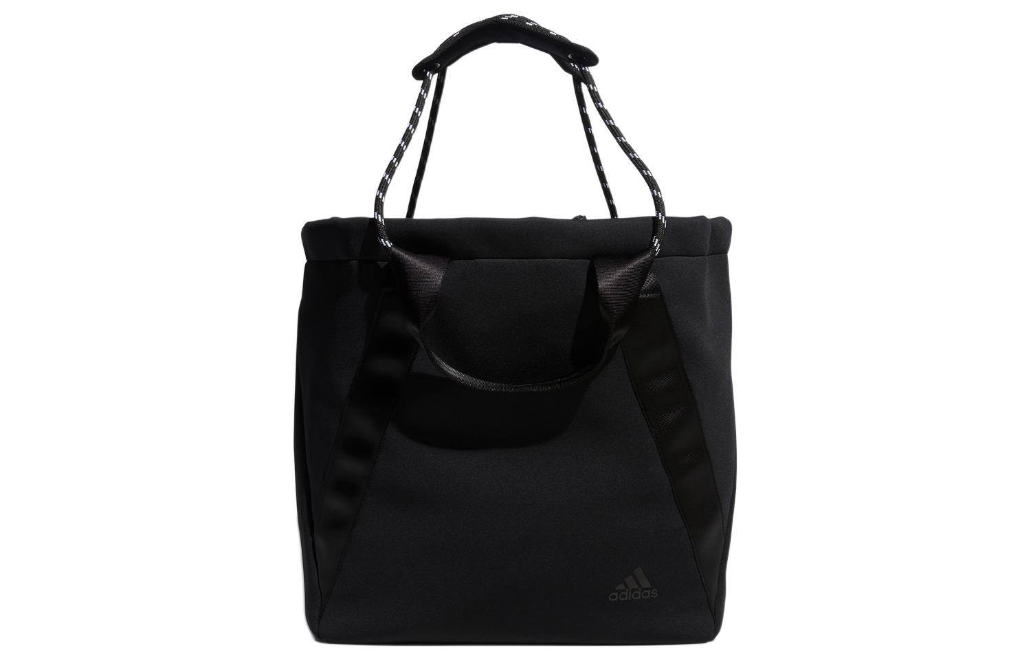 

Adidas Полиэстеровая сумка тоут, шоппер, сумка через плечо, женская сумка Regular Unisex Black