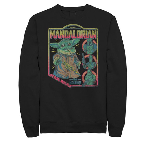 

Флисовая толстовка Big & Tall The Mandalorian The Child Bounty Comic Cover Star Wars