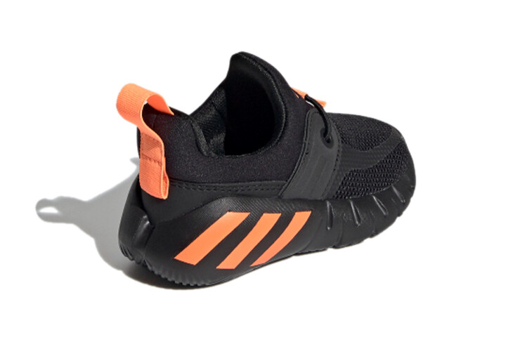 Кроссовки adidas Rapidazen I Toddler Shoes TD Low-top Black/Orange — фото 4