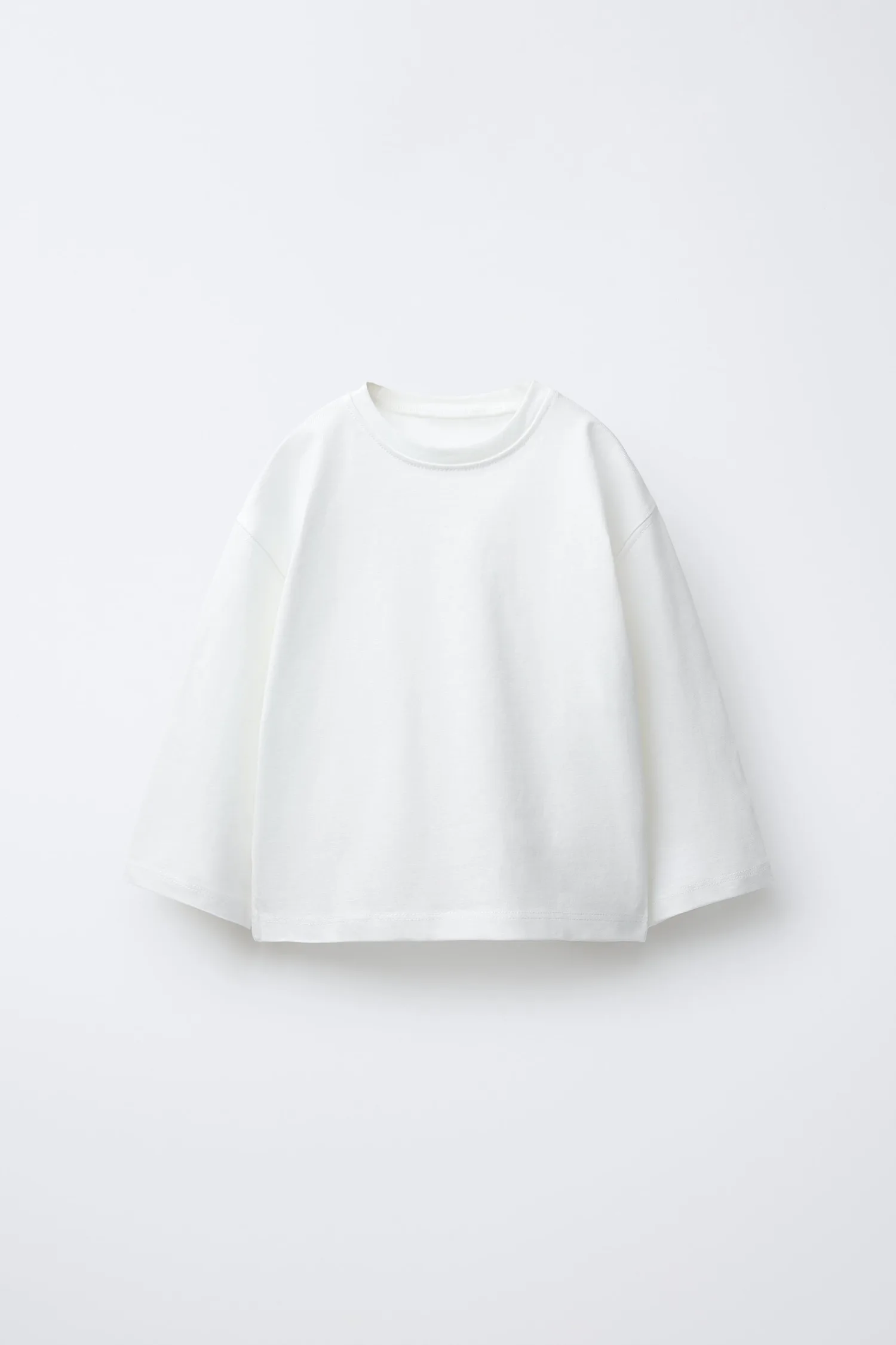Набор из 3 однотонных футболок Zara, серый/синий — фото 2