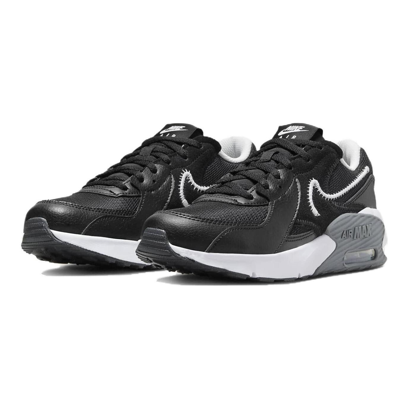 Кроссовки Nike Air Max Excee GS 'Black Dark Grey', черный — фото 3