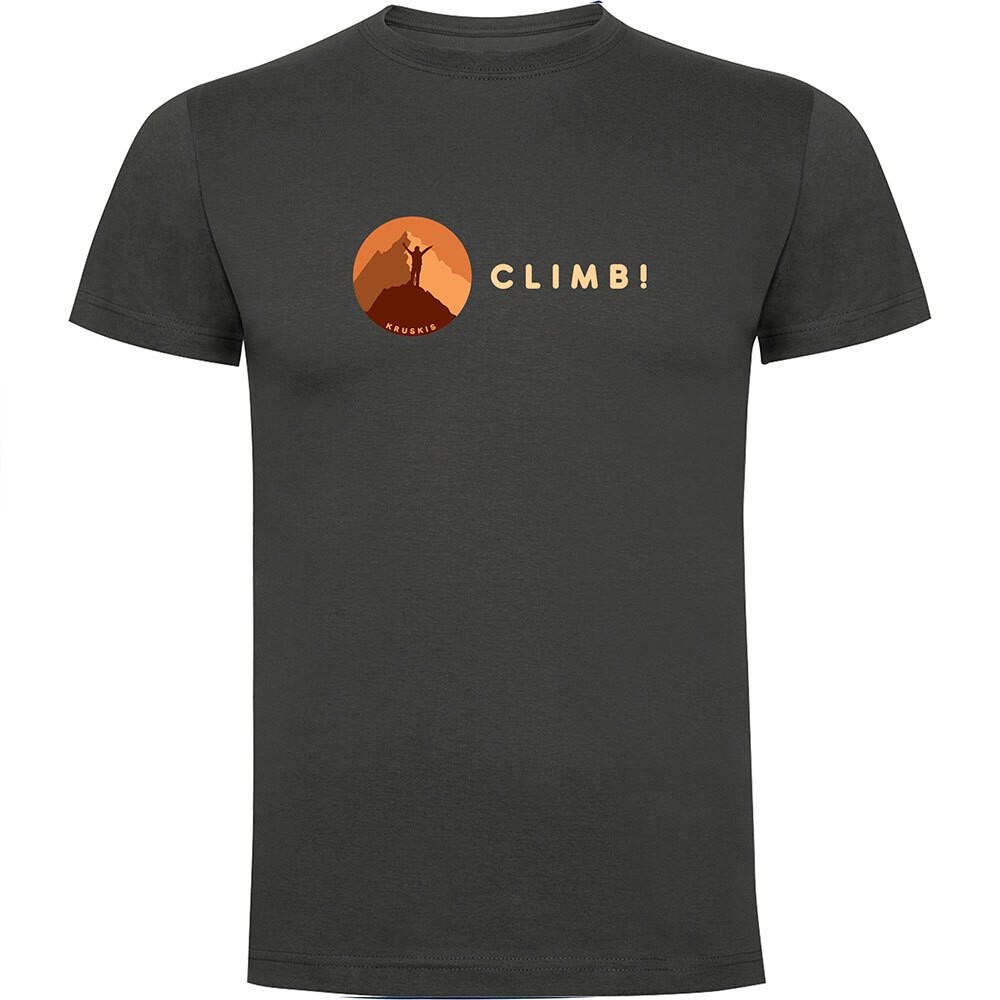 

Футболка с коротким рукавом Kruskis Climb!, серый