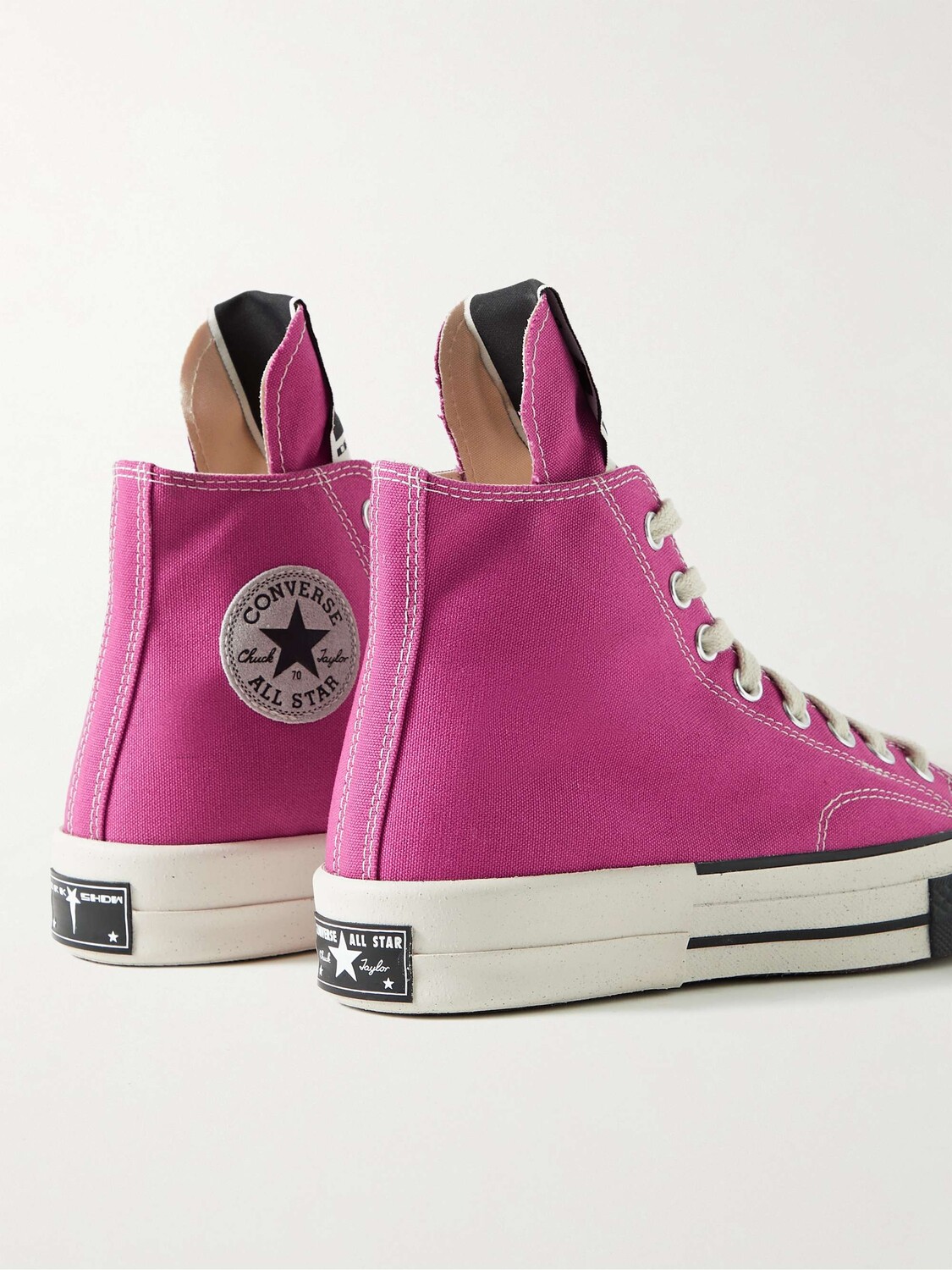Высокие кеды Converse x Rick Owens DRKSHDW TURBODRK Chuck 70, розовые — фото 4