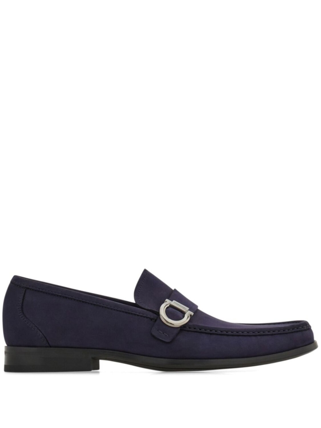 

Мокасины Ferragamo с отделкой Gancini, синий