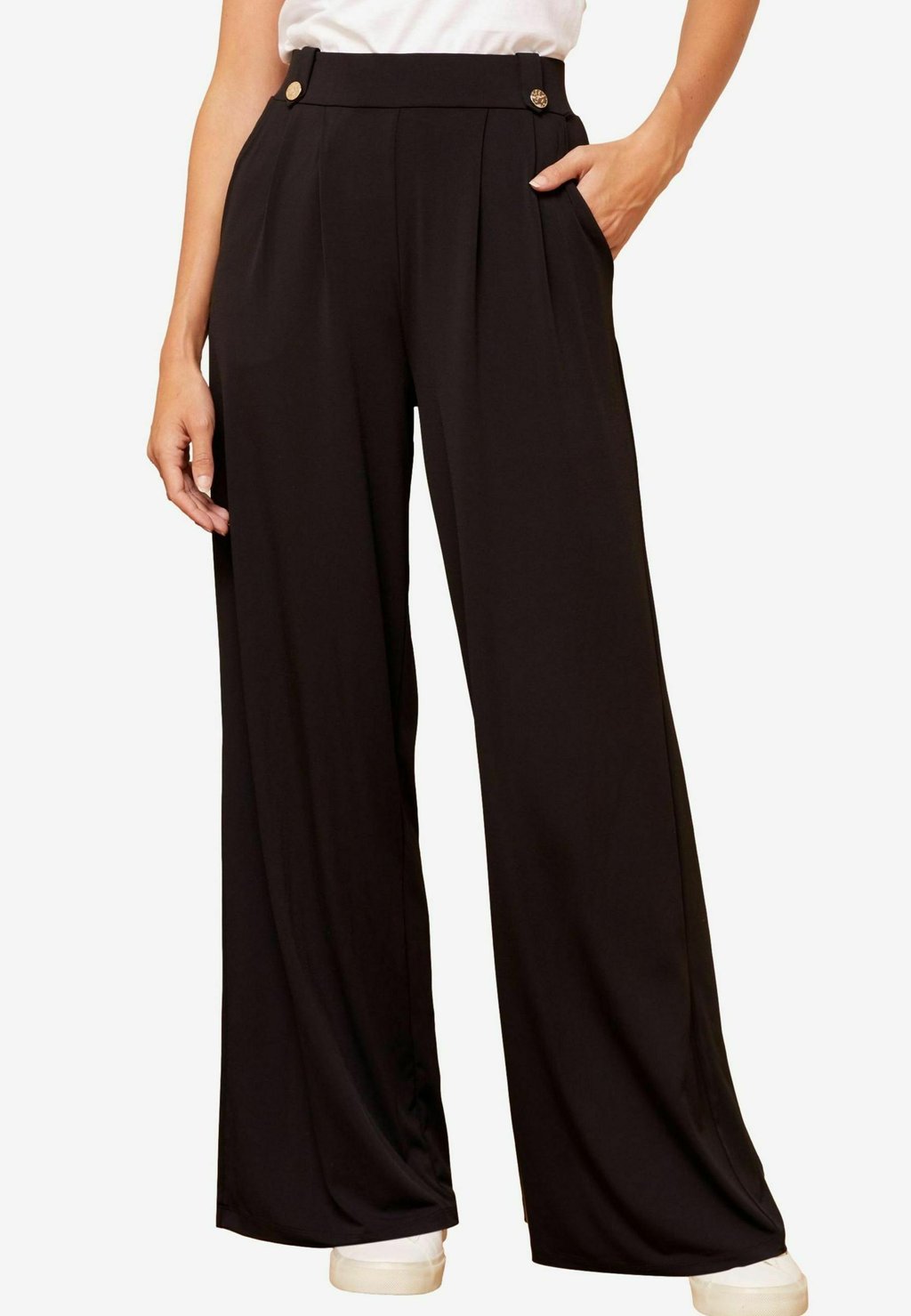 

Брюки PONTE WIDE LEG Love & Roses, черный