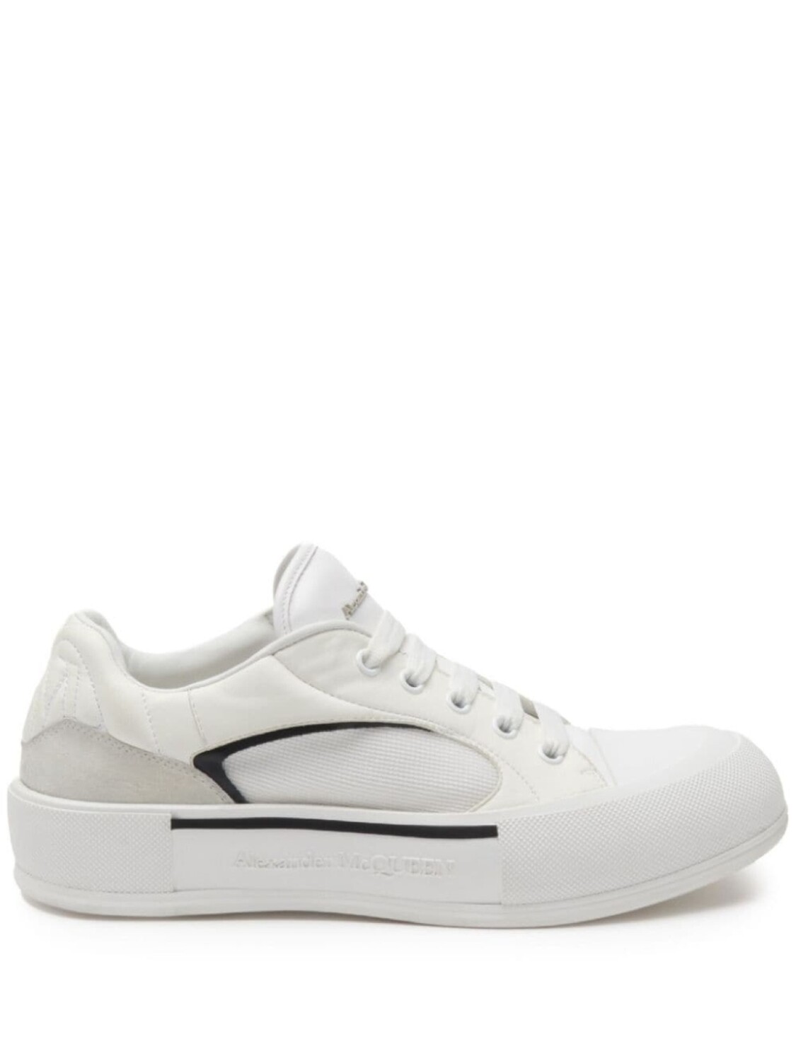 

Alexander McQueen кеды Skate Deck Plimsoll, белый