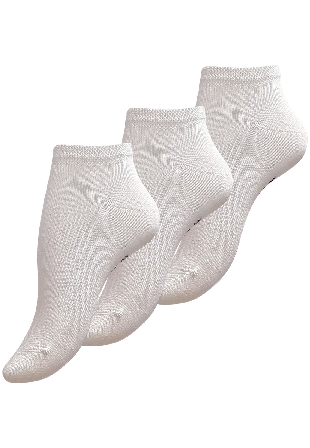 

Носки Vincent Creation Damen Bambus Sneaker 6 шт, белый
