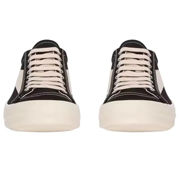 Кроссовки скейтбордические низкие Rick Owens DRKSHDW Black White — фото 4