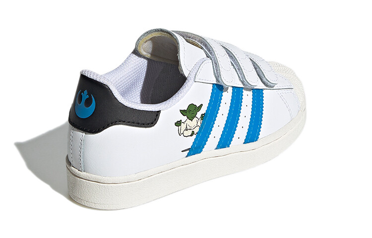 Кроссовки Adidas Originals SUPERSTAR CF Kids' Skateboarding Shoes Pre-school — фото 4