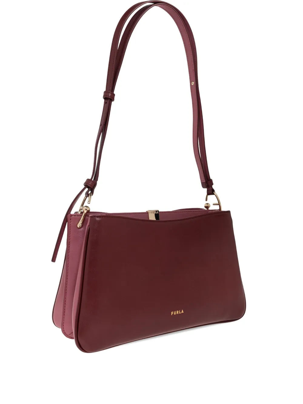 

Сумка Agata средняя на плечо Furla, красный