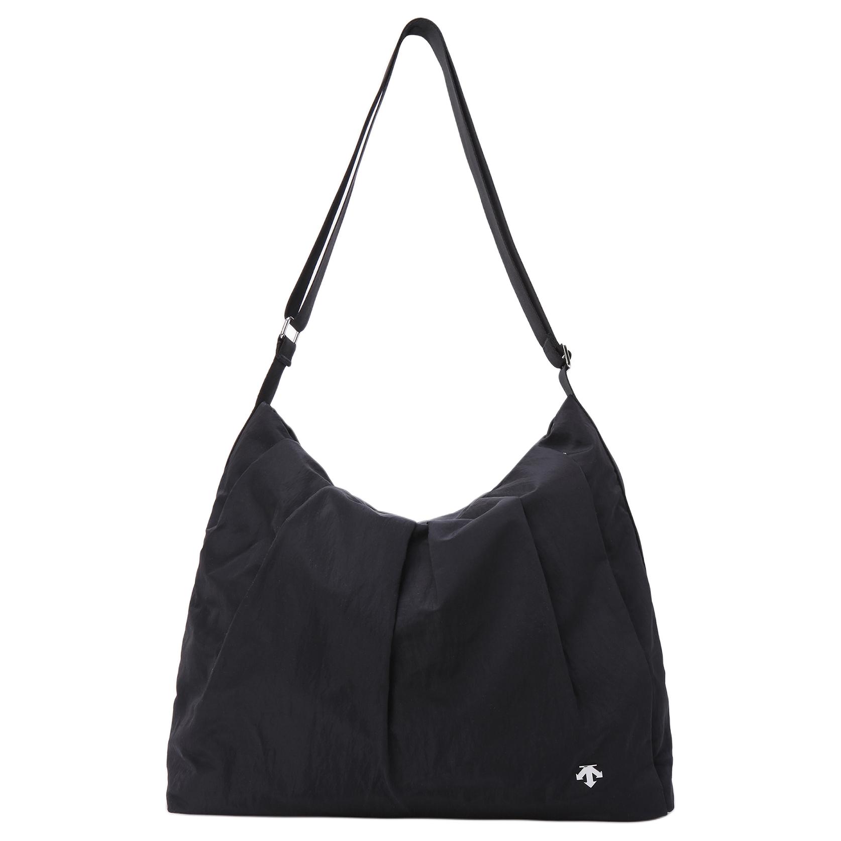 

DESCENTE Нейлоновая женская сумка через плечо черная, Black