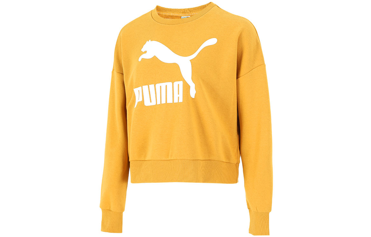 

Толстовка женская желтая Puma