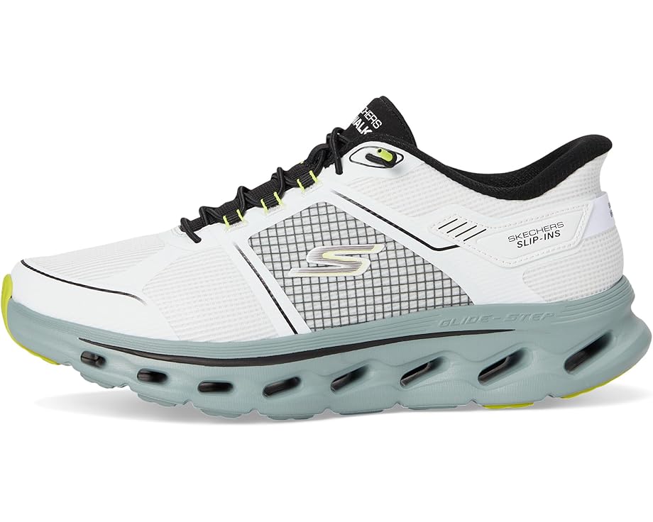 Кроссовки SKECHERS Performance Hands Free Slip-ins Go Walk Glide-Step 2.0 - Zalor Sneaker, белый/черный — фото 4