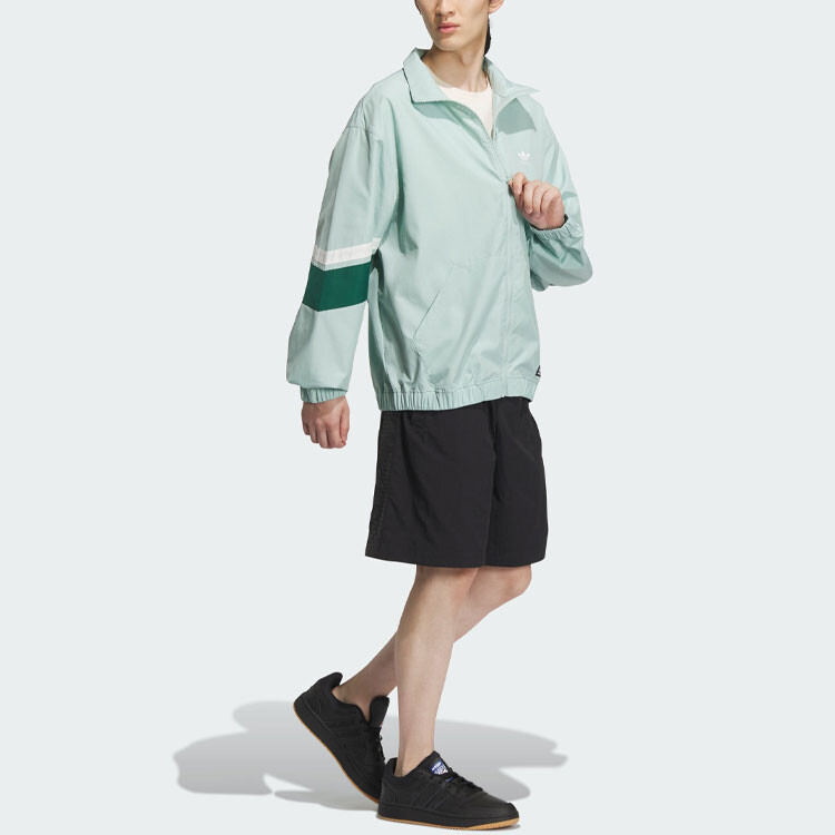 Куртка Disney X Disney унисекс дымчато-зеленая Adidas Originals, зеленый — фото 4