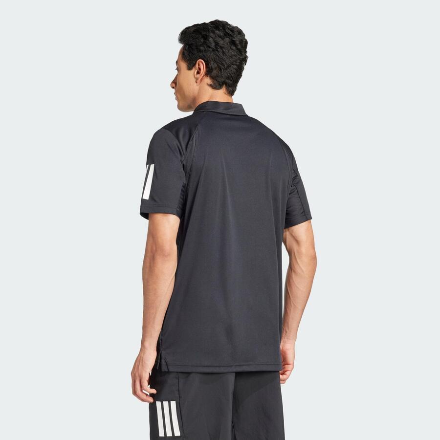 ADIDAS Футболка-поло Club Tennis с тремя полосками — фото 3