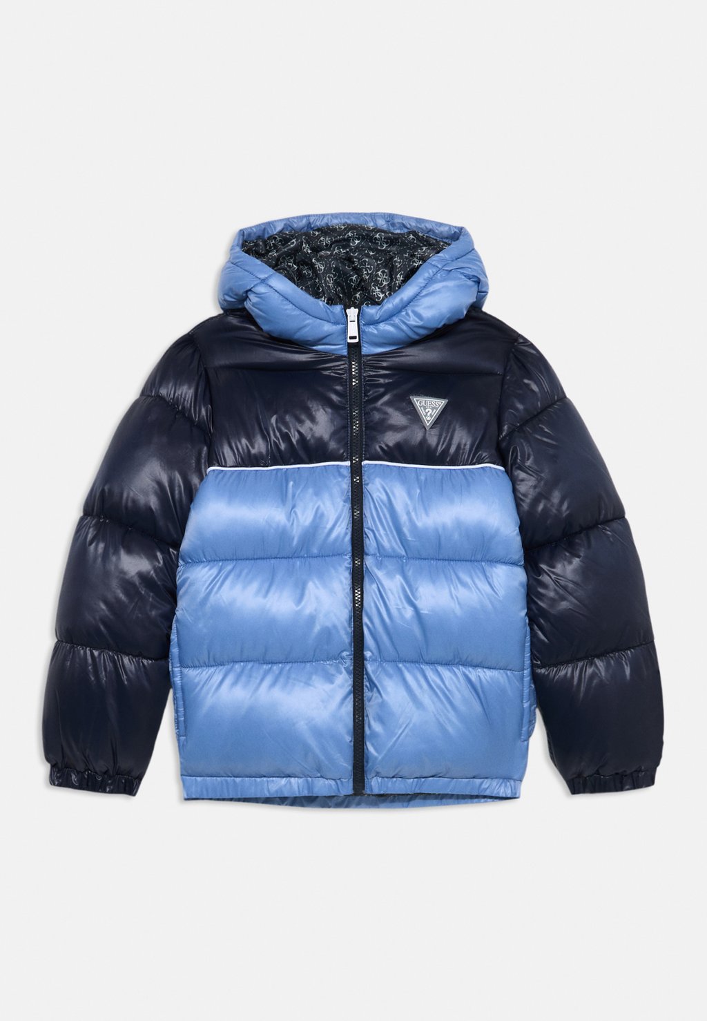 

Зимняя куртка JUNIOR PADDED HOODED JACKET ZIP Guess, светло-голубой