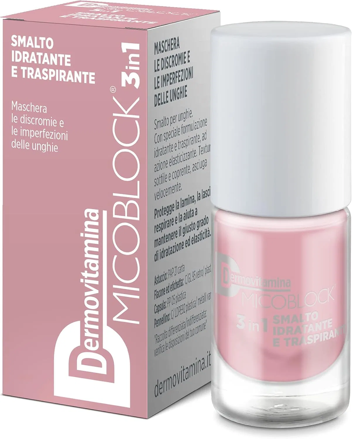 Лак для ногтей «Micoblock Nail Polish Nude» от Dermovitamina Dermovitamina