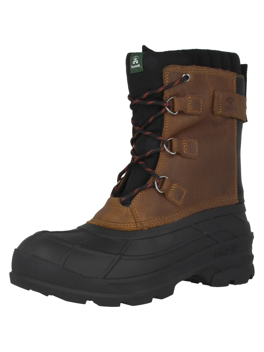 

Зимние ботинки Kamik Boots Alborgplus, цвет cognac/black, Черный, Зимние ботинки Kamik Boots Alborgplus, цвет cognac/black