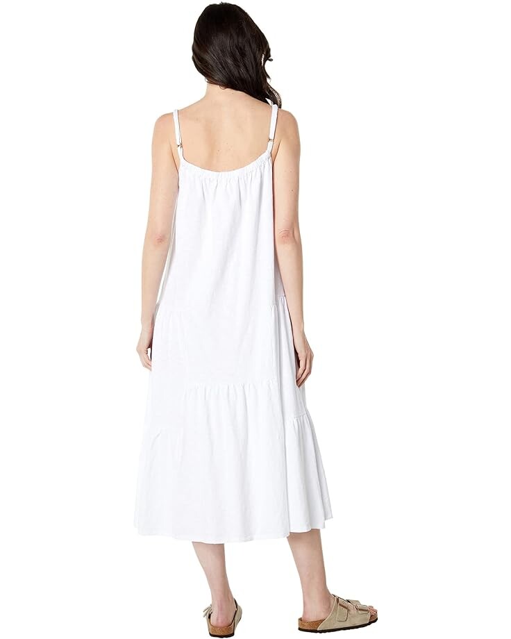 

Платье Dylan by True Grit Marne 100% Cotton Tank Dress, белый