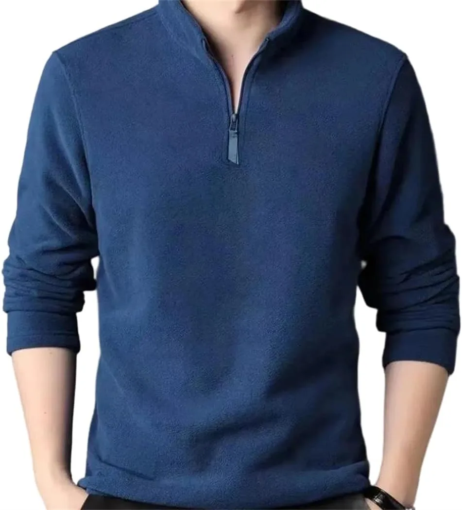 

Мужской свитер с воротником-стойкой, антипиллинг, Slim Fit