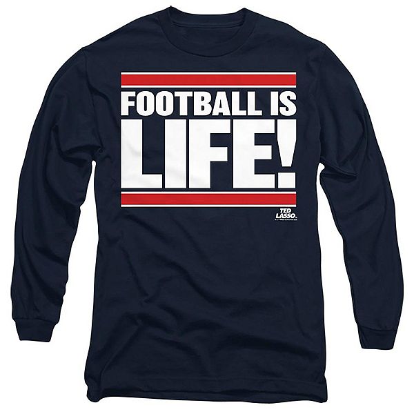 

Футболка с длинным рукавом Ted Lasso Football is Life Licensed Character