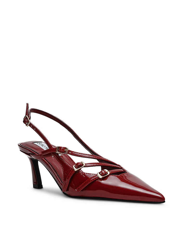Туфли Liana с ремешками и каблуком-рюмочкой Steve Madden, красный — фото 3