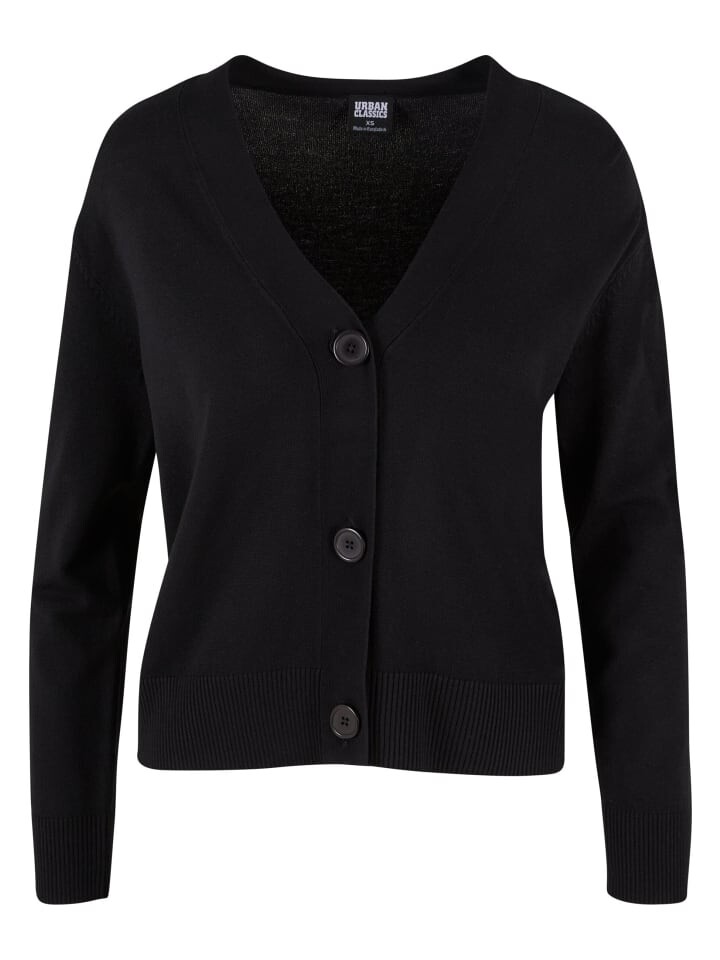 

Кардиган Urban Classics Gestrickte Strickjacke, черный