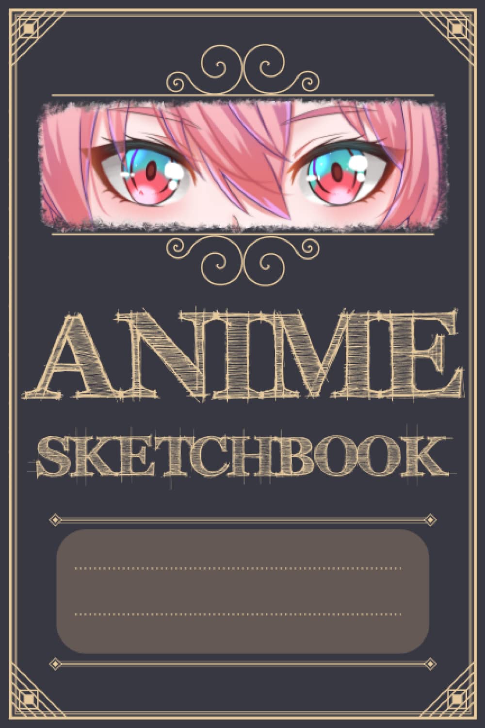 

Anime Sketchbook: Drawing Anime Manga Japanese Art, 120 blank Pages for Drawing, Sketching, Taking Notes or as Diary (Independently published)