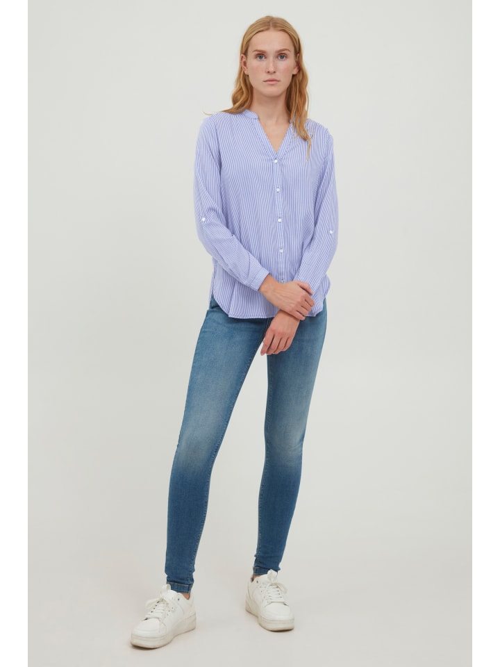 

B. young Рубашка с длинными рукавами BYFABIANNE, стандартный крой, цвет Amparo Blue Mix