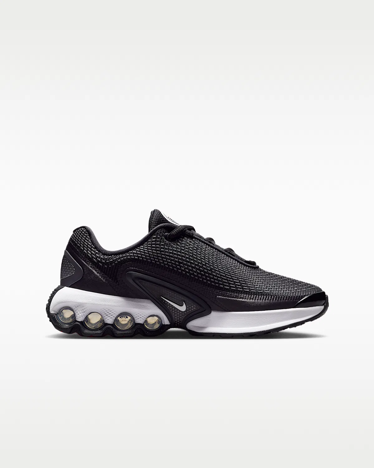 Кроссовки Nike Air Max Dn для старших детей, Black/Dark Grey/Black/White — фото 3