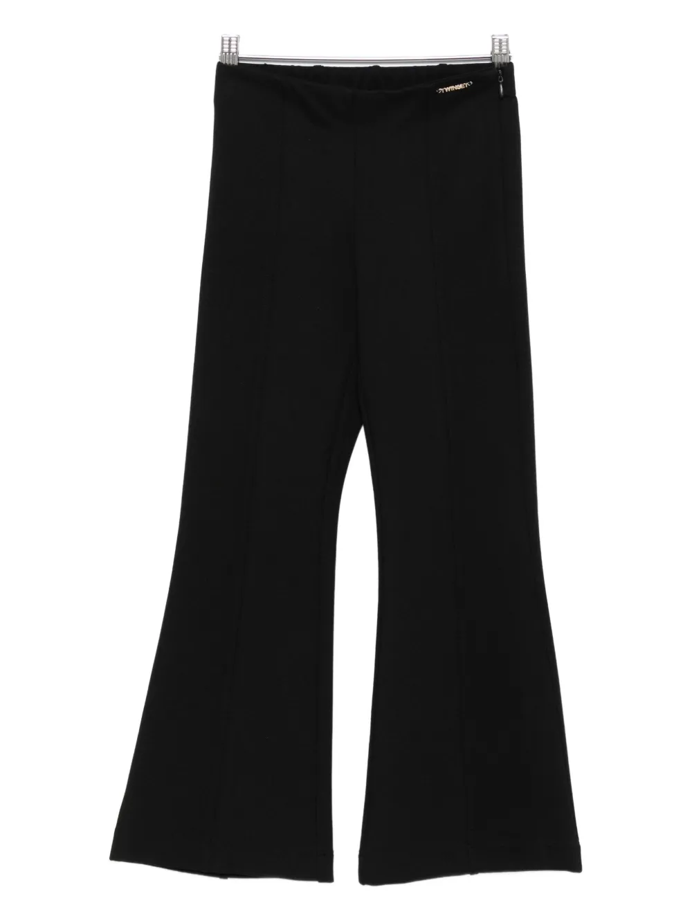 

Расклешенные брюки TWINSET Kids, черный