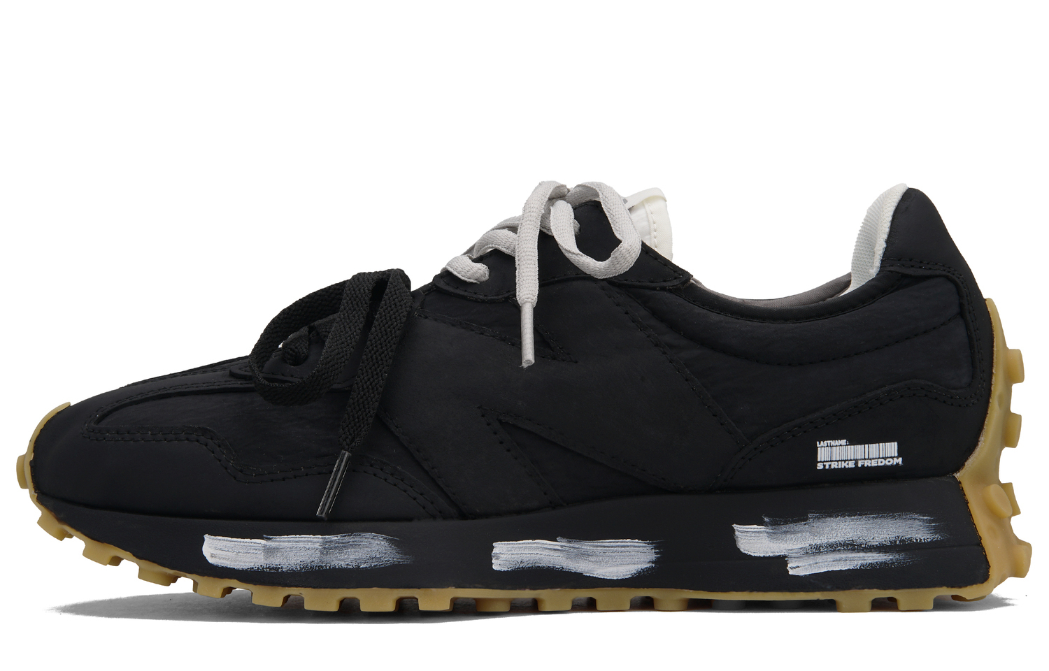 

NB 327 Износостойкие низкие повседневные городские кроссовки для бега и поездок на работу, унисекс New Balance, черный