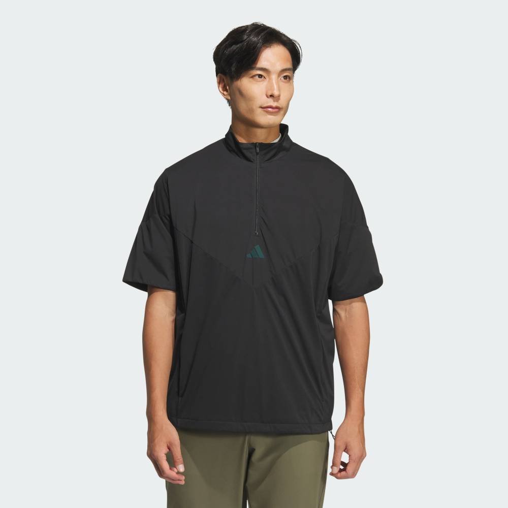 Джемпер Code Chaos Half Zip SS Wind Adidas, black
