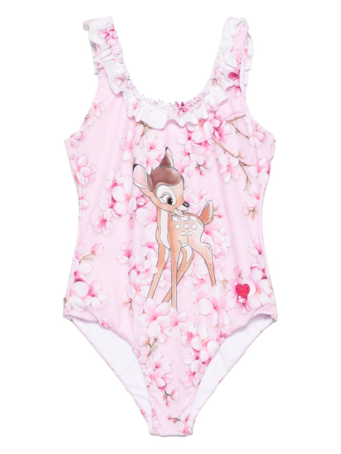 

Monnalisa купальник с принтом Bambi из коллаборации с Disney, розовый